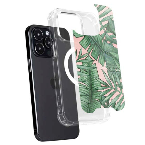 Spring Palm Leaves iPhone 16 Pro MagSafe Case